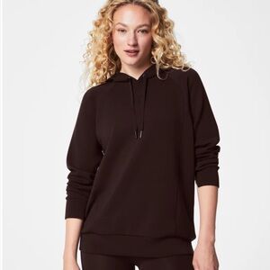 SPANX AirEssentials Long Hoodie - 🤎Truffle Brown🤎 - Size L